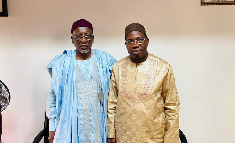 Nouhoum Sangaré reçu par l'Ambassadeur du Tchad au Cameroun